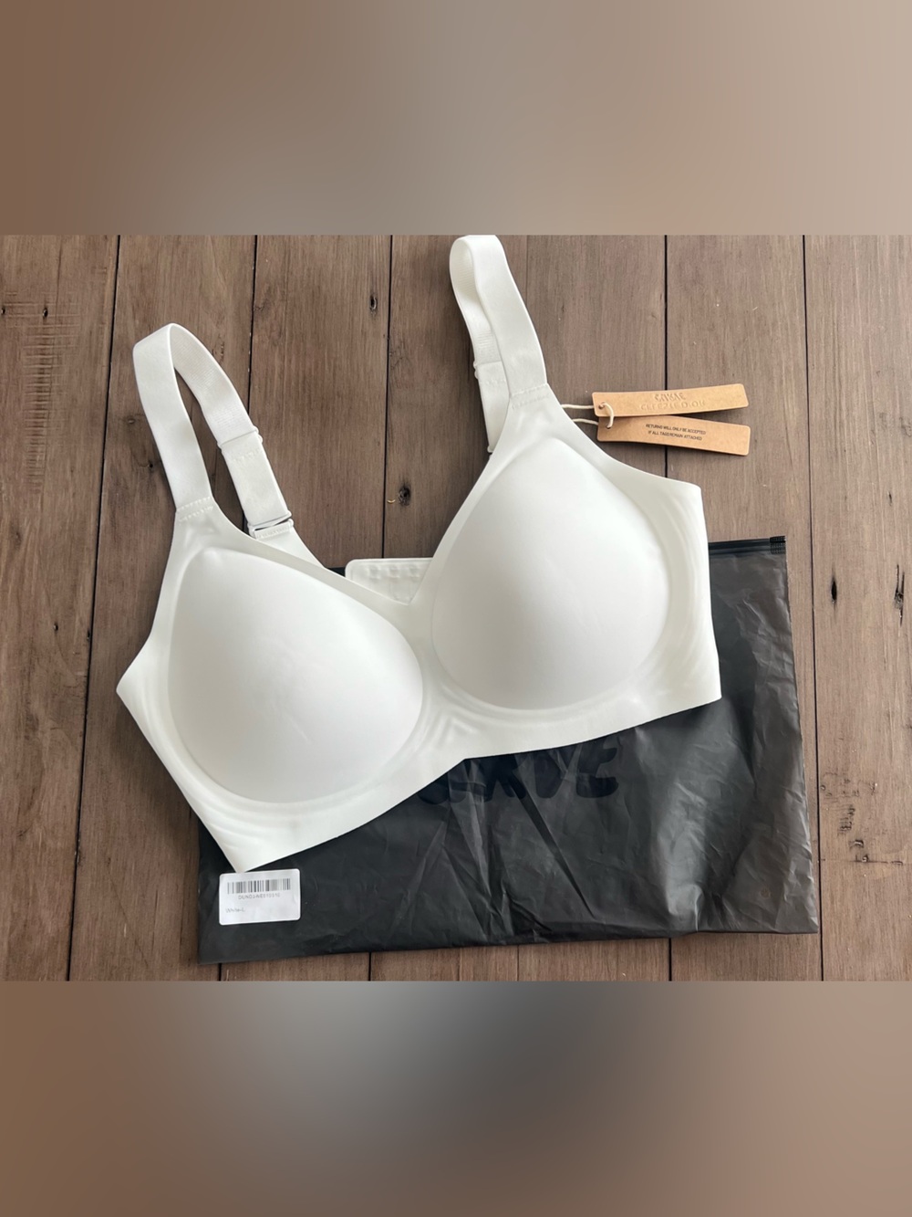 Everyday Smooth White T-Shirt Bra — Wireless Comfort